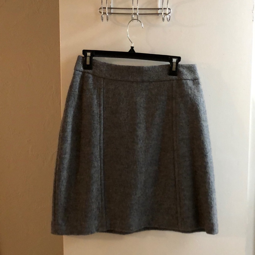 Gray Work Skirt